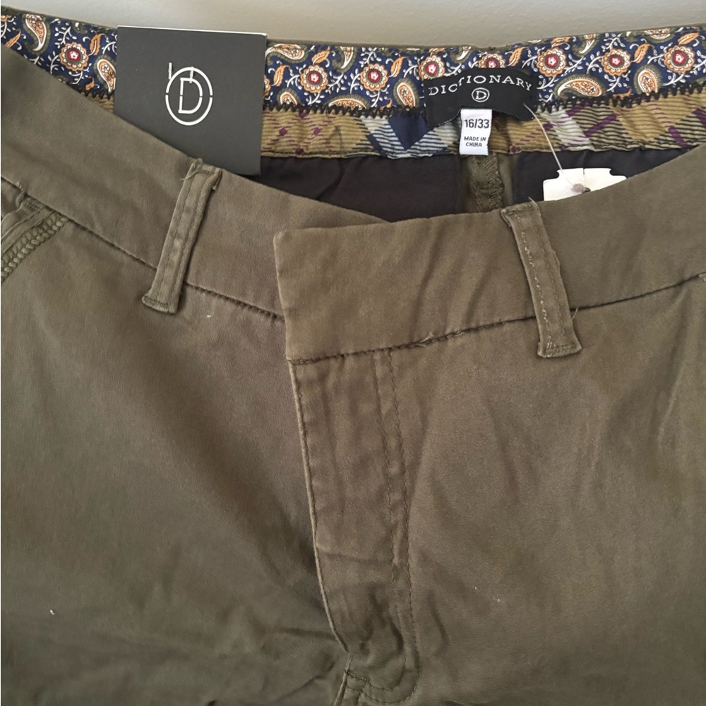 Olive Green Women's Chinos